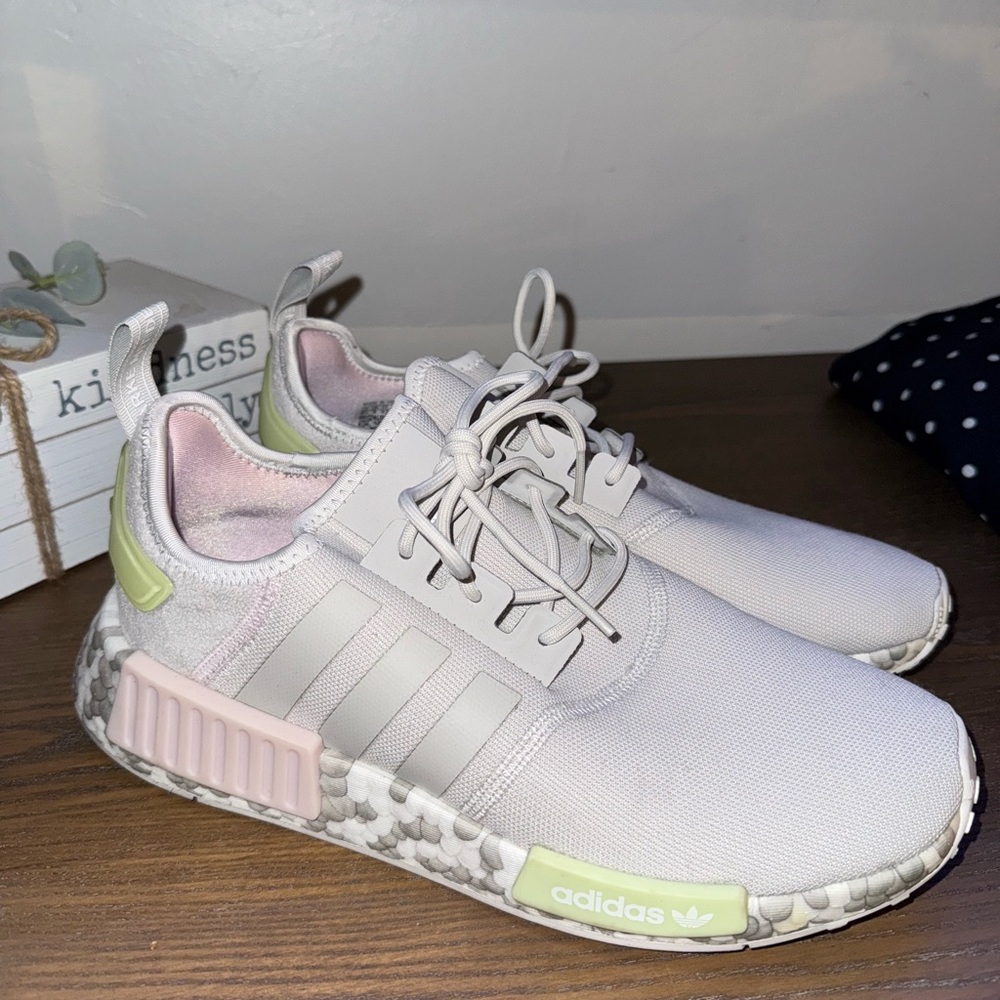 Adidas Kids Shoes - Gray and Pink